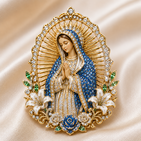 Sacred Heart of Jesus Brooch
